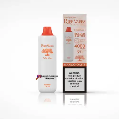 Ripe vapes palm disposable 4000 puffs mango - Egypt