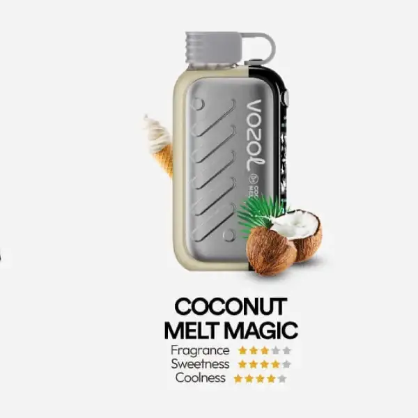 Vozol Gear Ice & Sweet 50000 puff Coconut Melt disposable - Egypt