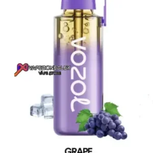 Vozol Neon Grape Ice disposable vape available in Egypt-