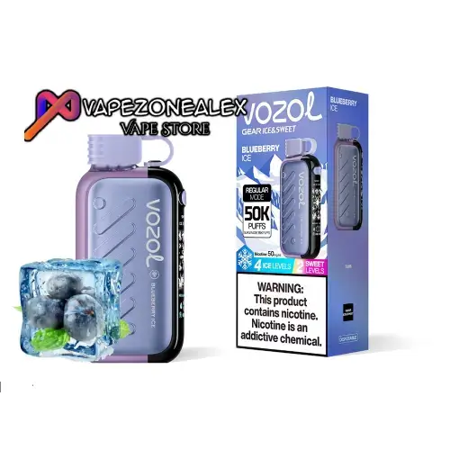 vozol gear disposable vape 50k blueberry ice