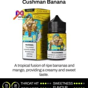 Nasty cushman banana mango e-liquid in Egypt