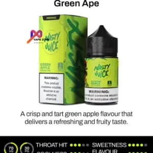 Nasty juice e-liquids green apple