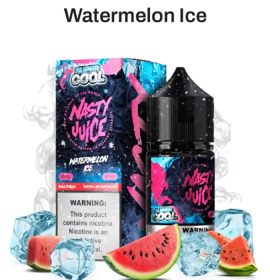 Nasty super cool salt nic watermelon ice vapezonealex vape egypt