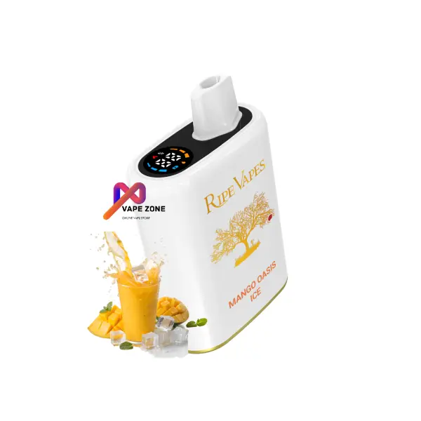 Ripe vapes Mango Oasis Ice Ivory disposable vape Egypt