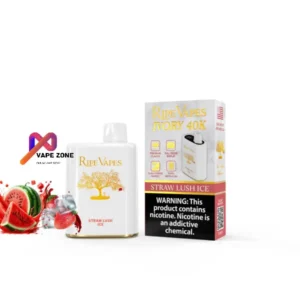 STRAW LUSH ICE ripe vapes disposable vape Egypt