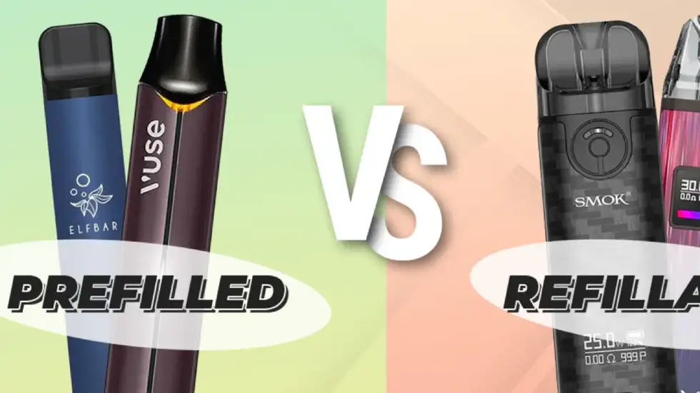 disposable vape vs refillable vapes in Egypt