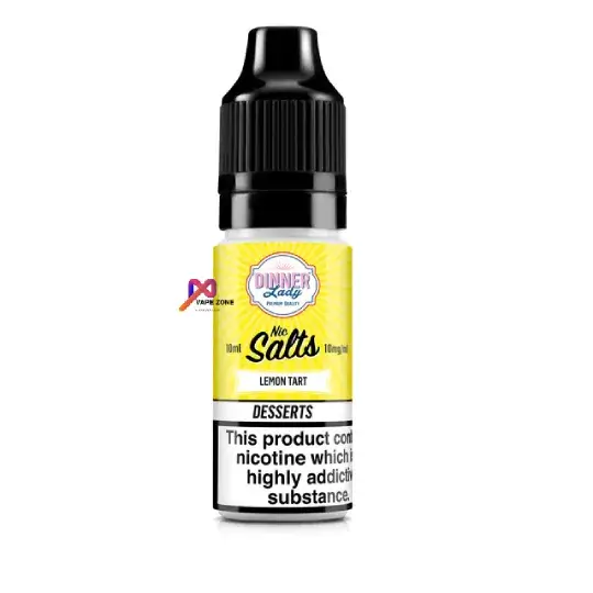 Dinner Lady Lemon Tart nic salt e-liquid 10mg 10ml in Egypt