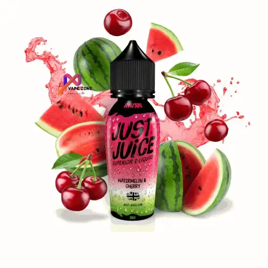 Just Juice Watermelon & Cherry Shortfill E-Liquid - Egypt